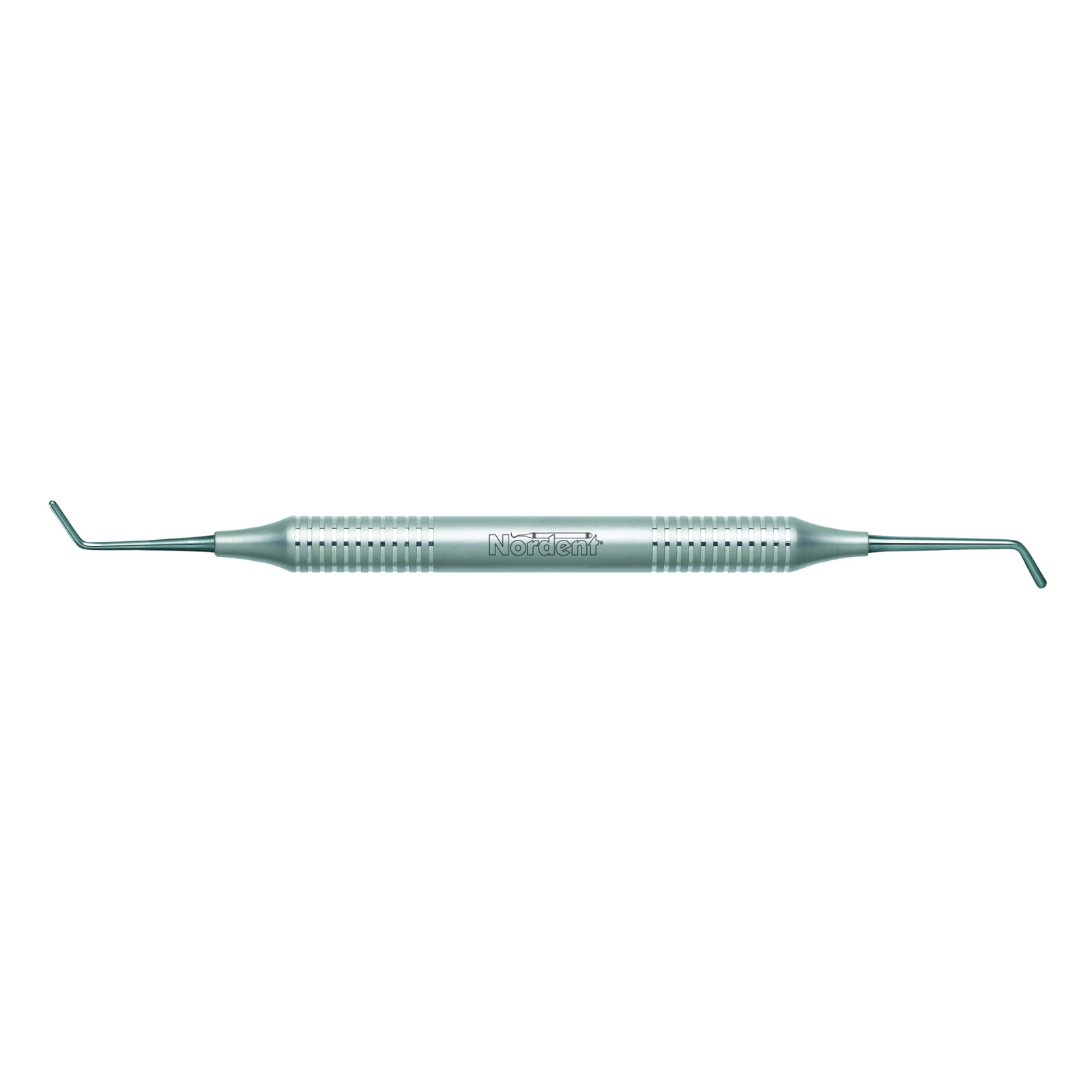 Nordent Ladmore #3 Double-Ended Burnisher, DuraLite Round Handle, 1.3mm/1.9mm Tips, High-Carbon Stainless Steel