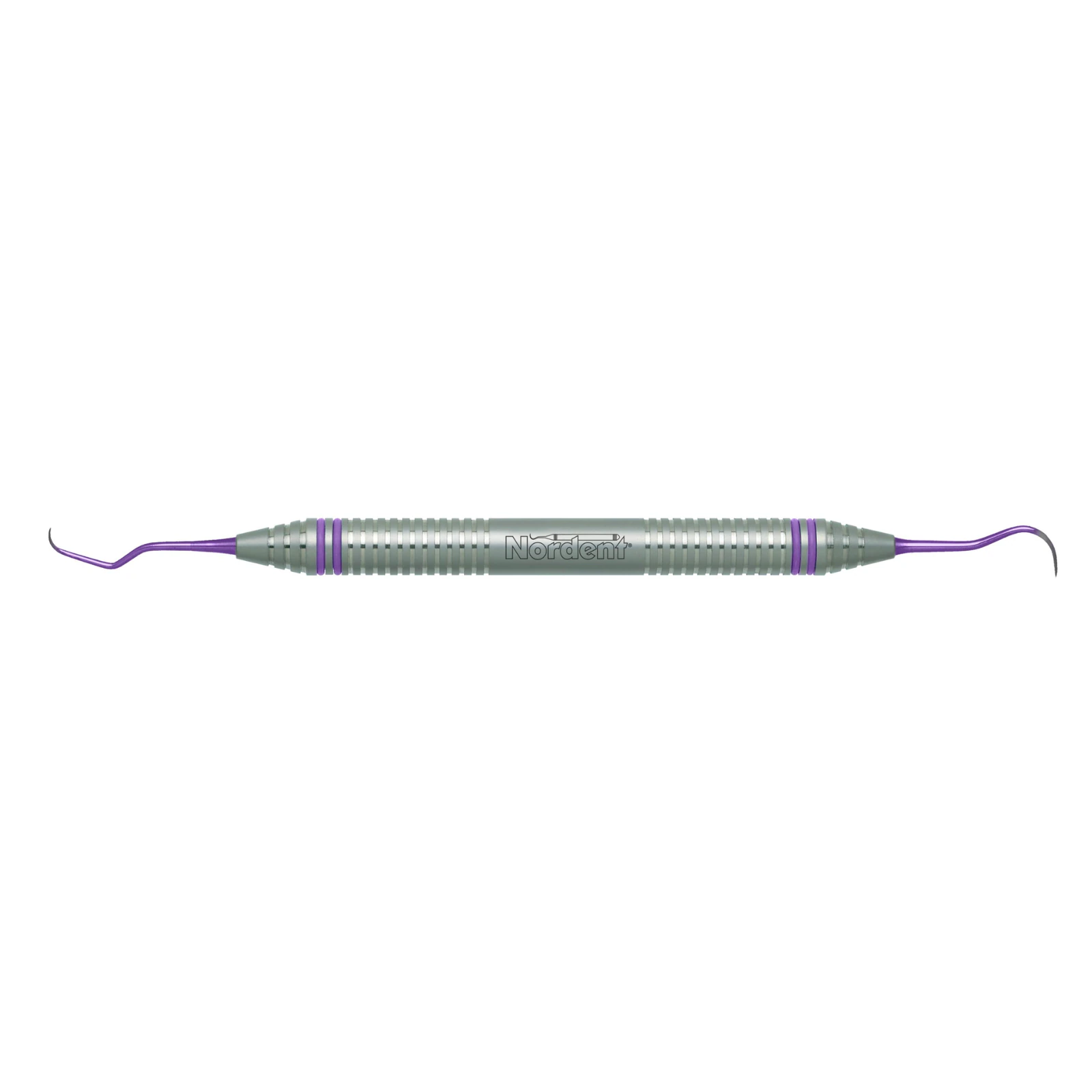 XDURA Scalette Double-Ended Anterior #N137, DuraLite ColorRings Handle, Stainless Steel, 1/Each