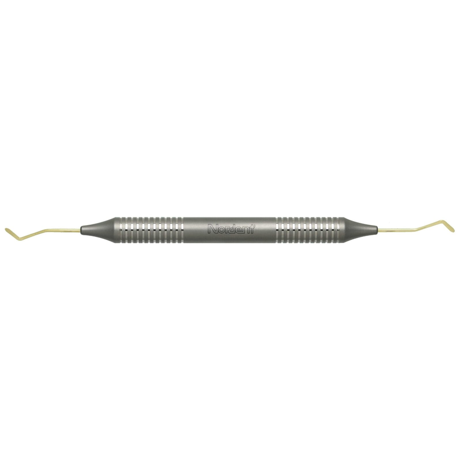 Nordent Composite Placement Instrument, #26 Micro LRT, Double Paddle, Titanium Nitride Coated, DuraLite ColorRings Handle, Stainless Steel, Double End, LTR-MINI