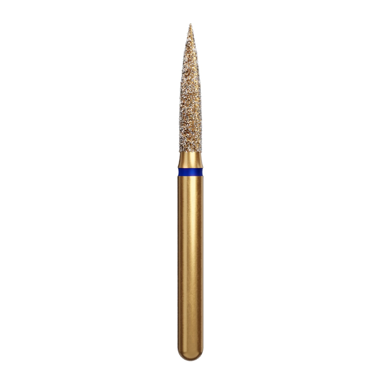 Alpen Multi-Use Diamond Bur, FG #862 Flame, 1.6mm, Coarse Grit, 5/Pk, 862-314-016-8.00-C