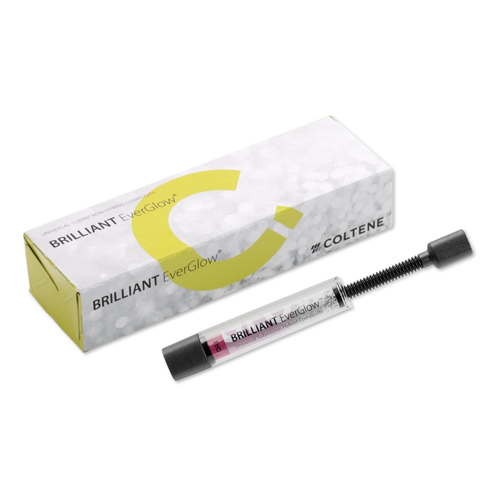 BRILLIANT EverGlow Universal Hybrid Composite, Opaque A3 (OA3), 3 g Syringe Refill, 1/Pkg, 60019745
