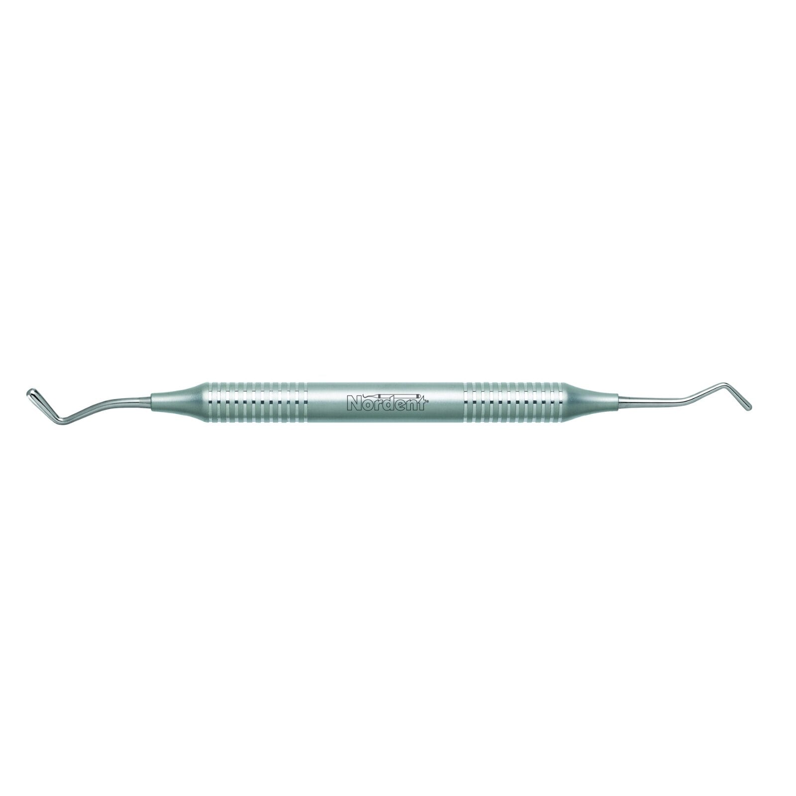 Nordent #N117 Double-End Burnisher, 1.9mm & 3.0mm Tips, DuraLite Round Handle, High Carbon Stainless Steel, REBRN117
