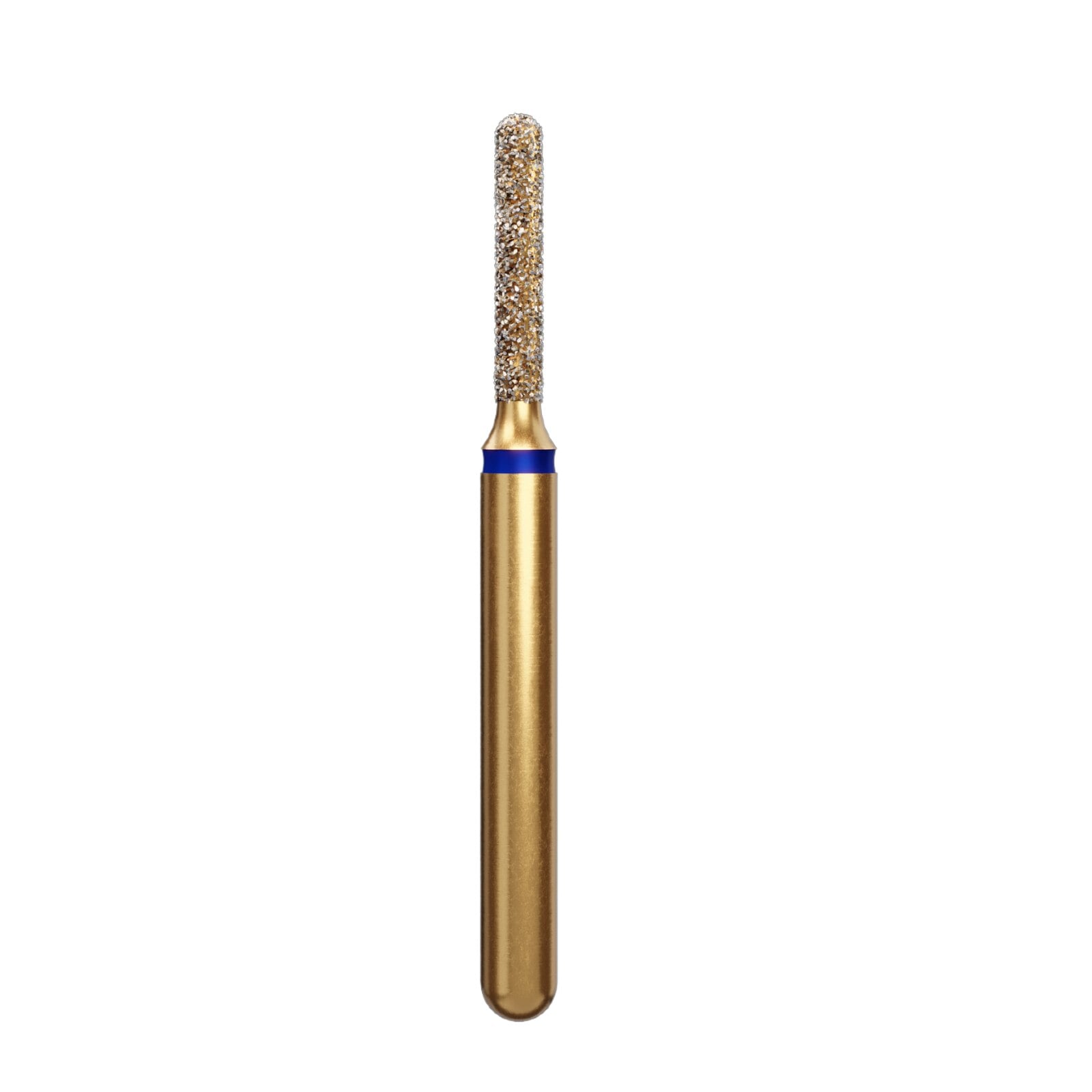Alpen Multilayer Diamond Bur FG 880-012, Coarse Grit, Round End Cylinder, 5/Pk
