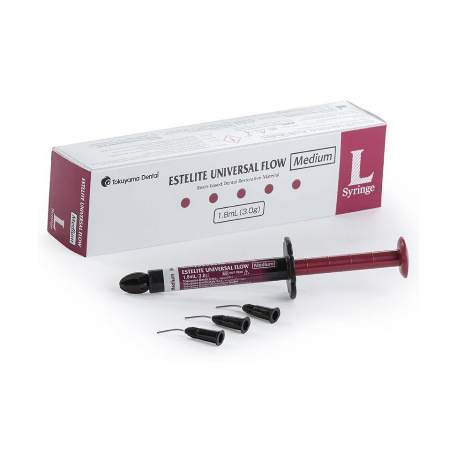 Estelite Universal Flow Medium Flow Flowable Composite, Shade OPA4, 3 g Syringe with Tips, 13891
