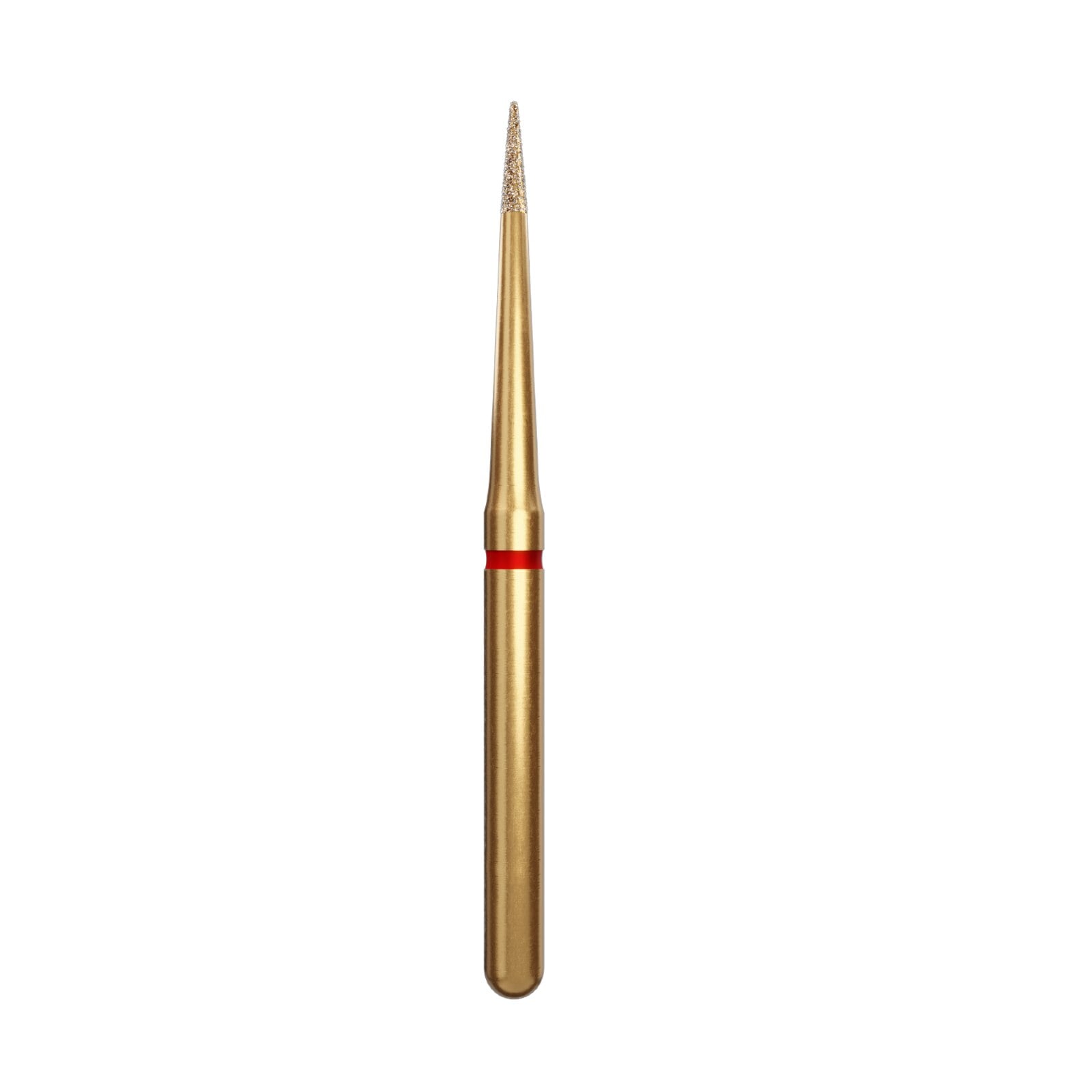 Alpen Multilayer Diamond Bur, FG #132.008, Fine Grit, Esthetic Finishing, 5/Pk, R132F008FG