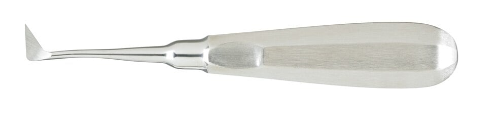 Miltex #1L Seldin Elevator, Single End, Left, Stainless Steel, 1/Pkg
