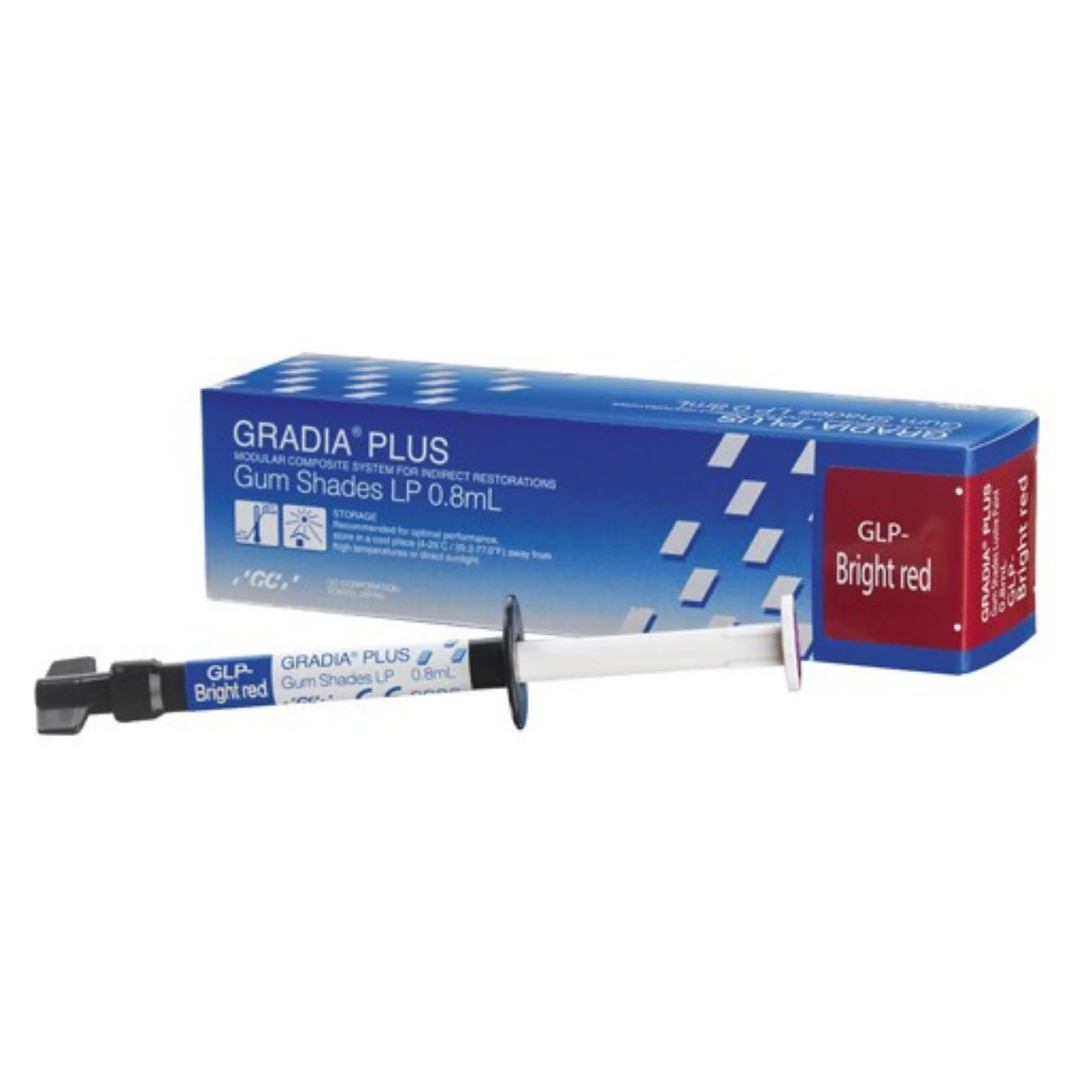 GC America GRADIA PLUS LP-Cream Light-Cure Indirect Composite, 0.8 mL Syringe, 901122