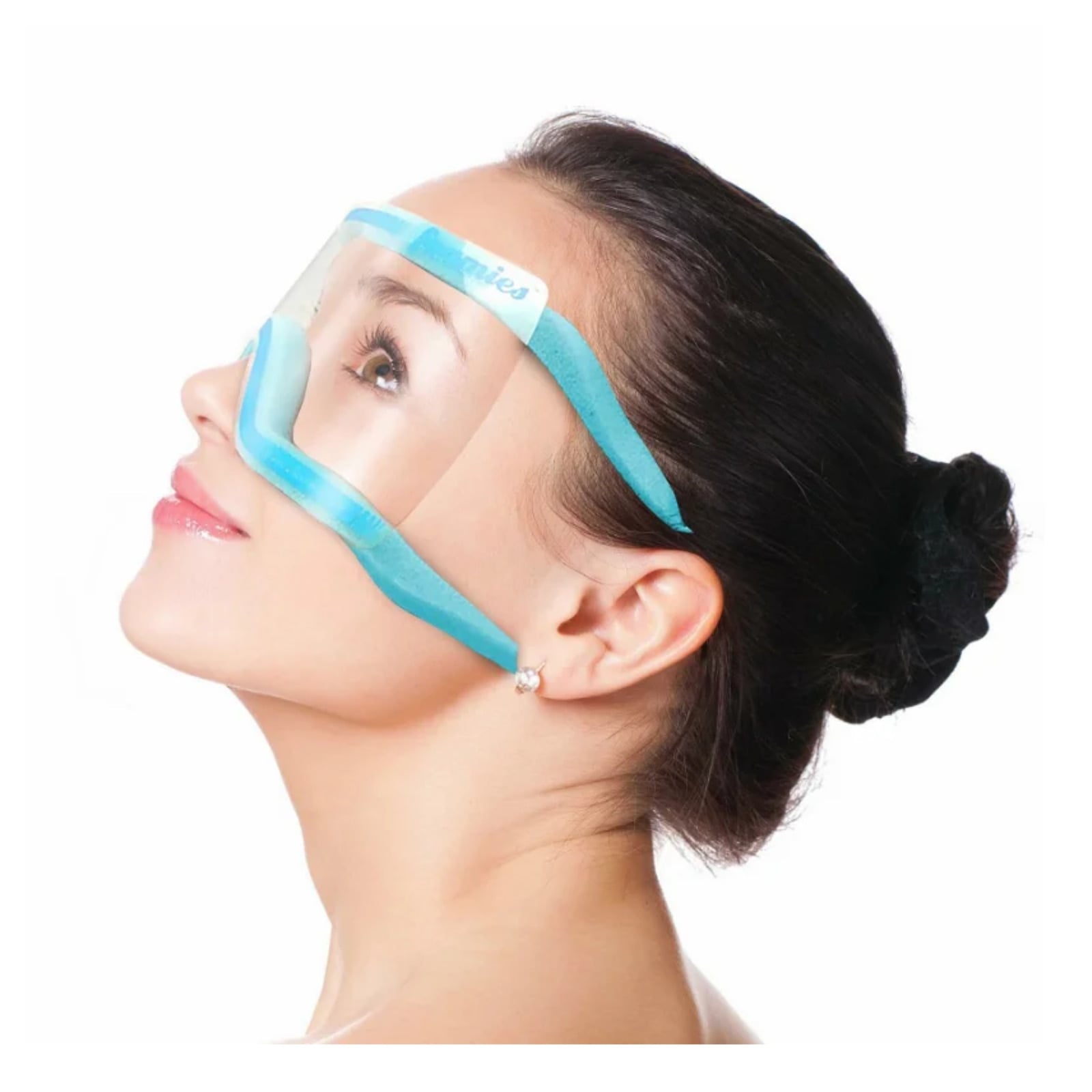 Dukal Foamies Protective Eyewear, Clear Lens, Large, 50/Box