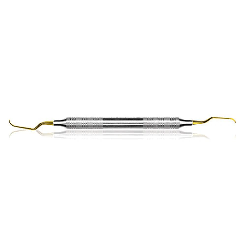 American Eagle Columbia 2L-2R XP Universal Curette, Double End, EagleLite Stainless Steel Handle, 3/8" (9.5mm) Blade