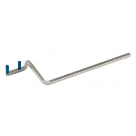 3D Dental Visionary X-Ray Positioning Arm, Anterior, Blue Prongs, Stainless Steel, Autoclavable, 1/Each