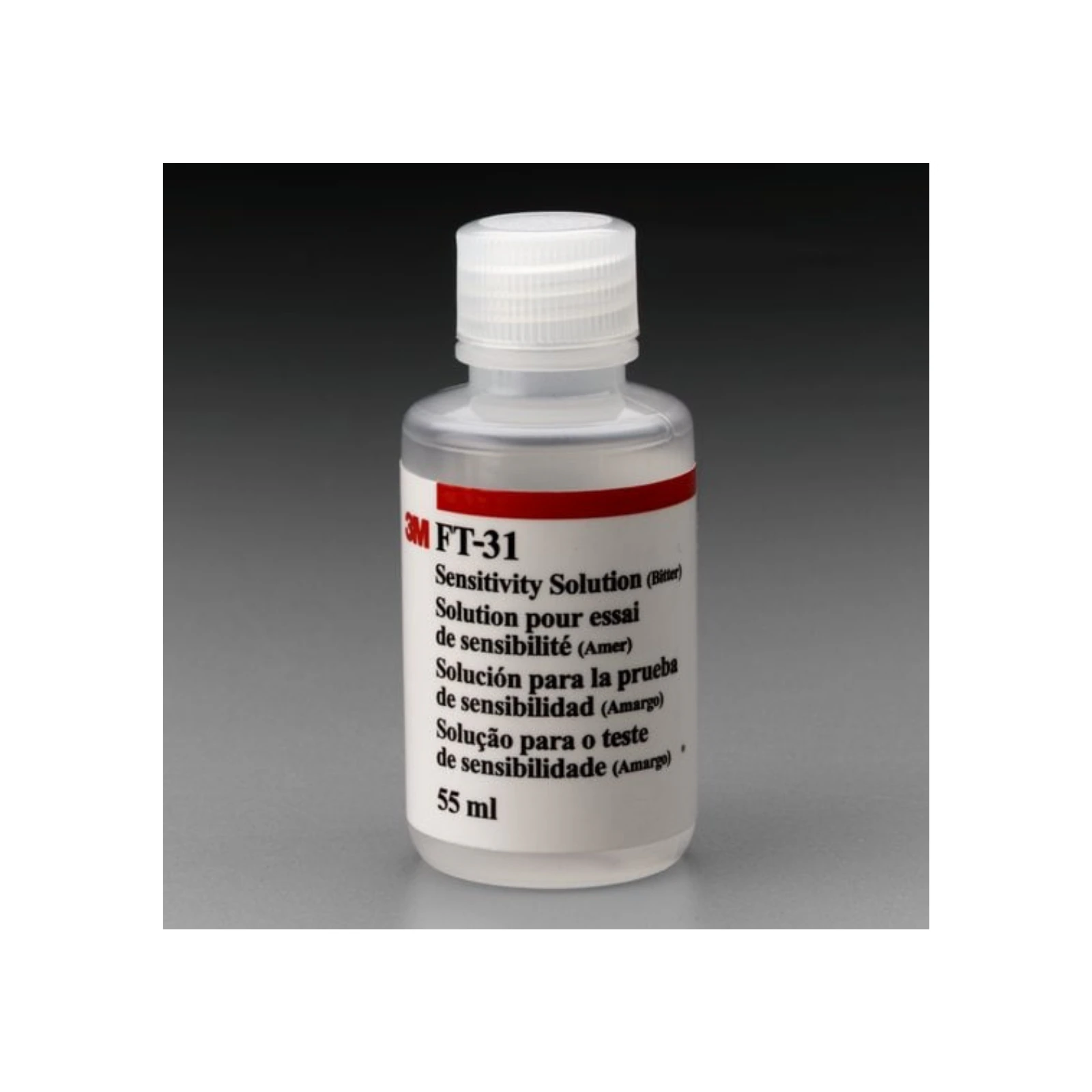3M FT-31 Bitter Taste Sensitivity Solution, 55 ml Bottle, 6/Case