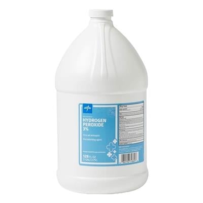 Hydrogen Peroxide 3% USP, 1 Gallon Bottle (Case of 4)