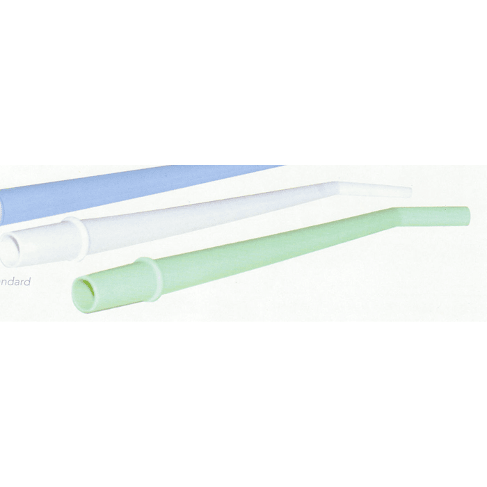 PureLife Surgical Aspirator Tips, Standard White, 6 1/2" Long, 1/8" Diameter, 25/Box