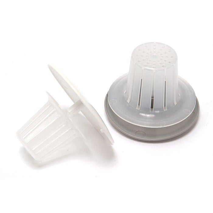 Quala Cuspidor Screen, Small 1 5/8" White, Fits A-Dec Cascade & Performer, 25/Box, Q9038