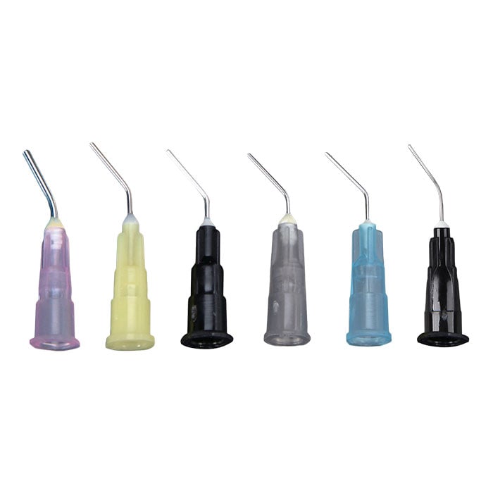 House Brand Pre-Bent Needle Tips, 25ga, Blue, 100/Bx, 01KEZKNME9CV4NEHG9704NC828