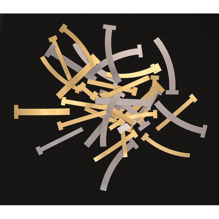 Pulpdent T-Bands Stainless Steel Matrix Bands, Straight Wide, 100/Bx