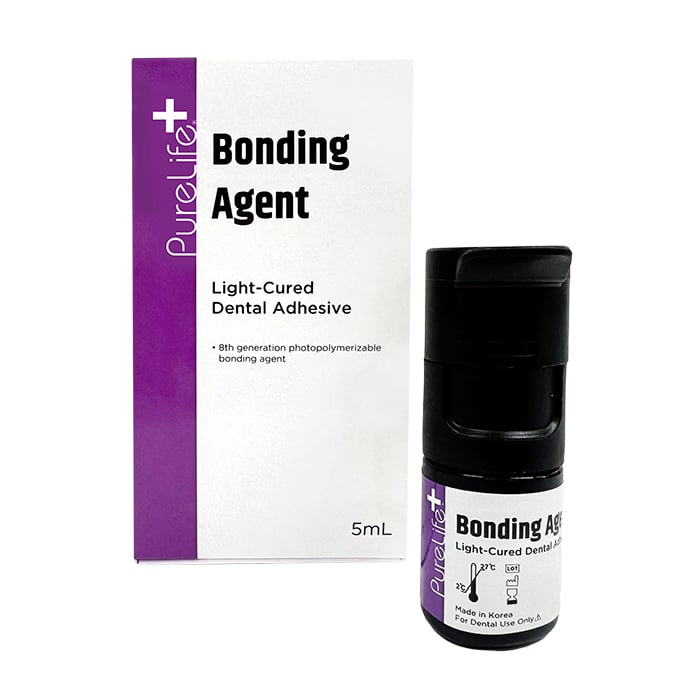 PureLife+ Bonding Agent, 8th Generation Light-Cured Dental Adhesive, 5 ml Bottle