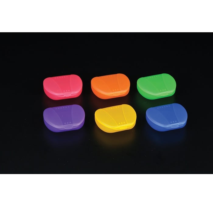 Plasdent Standard Retainer Box - Tropical Orange (12/Box)