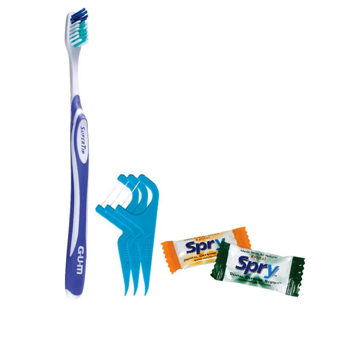 GUM® Crayola™ Pip-Squeaks™ Kids Patient Pack, Ages 2-5, 144 Bundles/Box