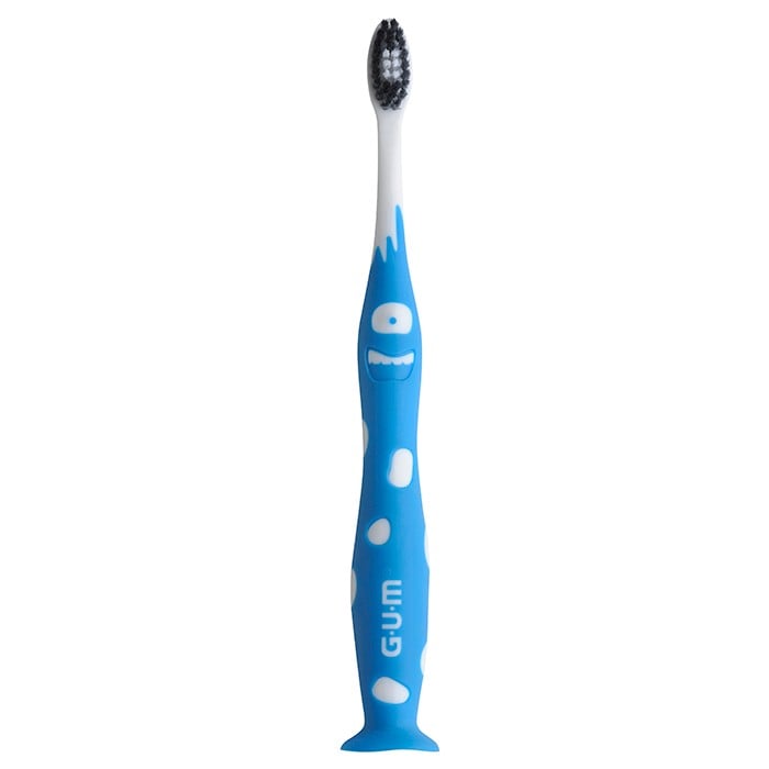 GUM Monsterz Junior Toothbrush, Assorted Colors, Ages 5+, 12/Bx