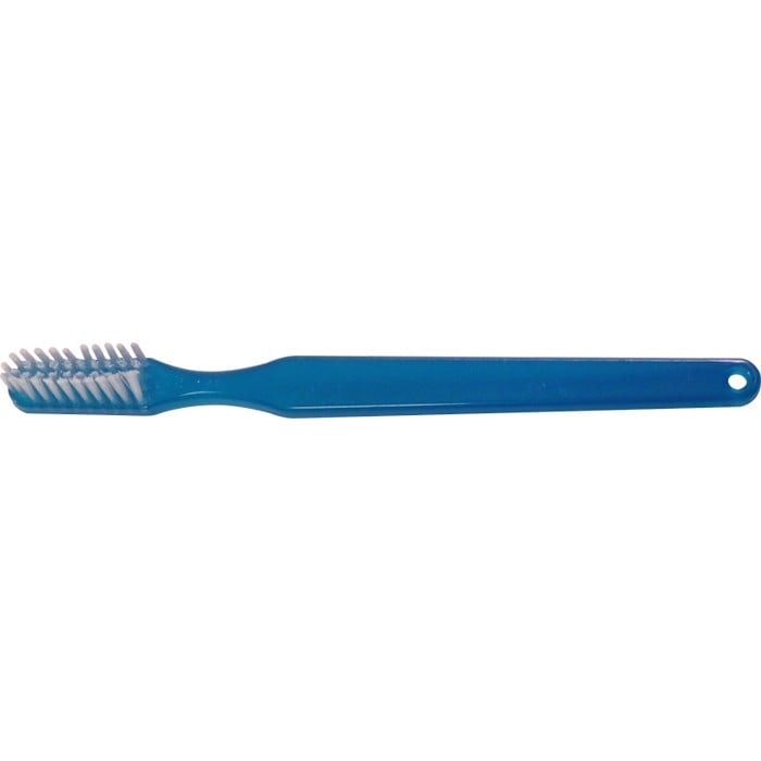 OraLine Economy Ortho V-Trim Toothbrush, Soft Bristles, Assorted Colors, 6 in, 72/Case, TBRUSHADULT V-TRIM72/CS