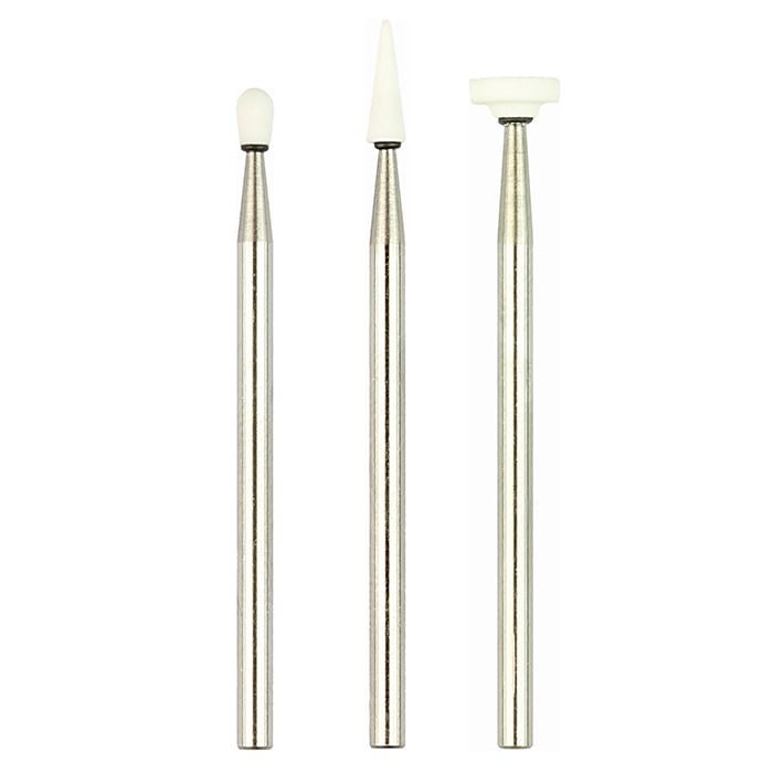 Dura-White Stones, FG, Cone CN1, White, Aluminum Oxide, 12/Box, #0241