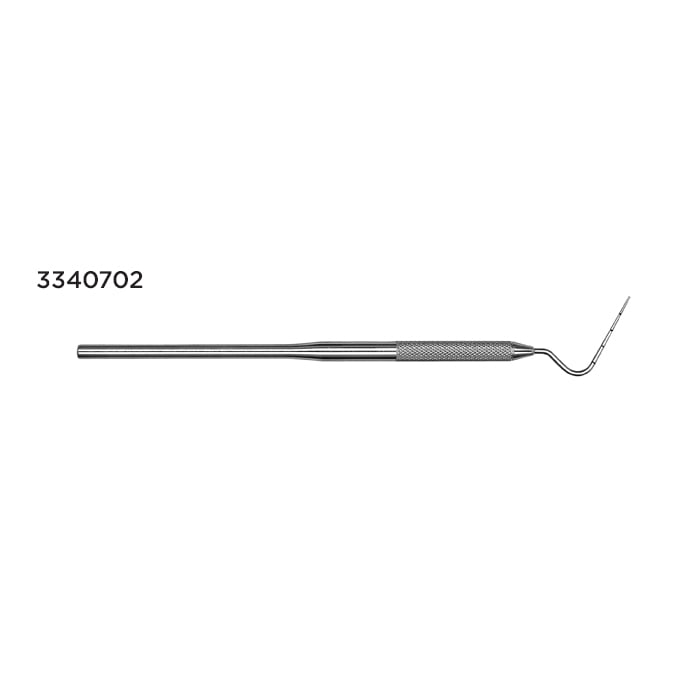 Hu-Friedy Endodontic Single-End Root Canal Plugger, Posterior, 11 1/2, #32 Round Handle, RCP11-1/2