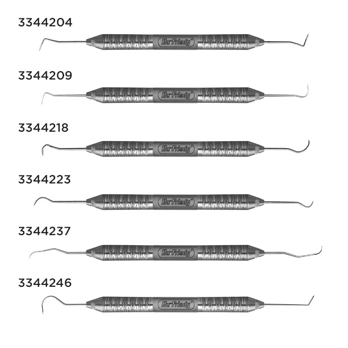 Hu-Friedy Explorer #5 Double-End, #31 Round Handle, Duraspond Steel, EXD5