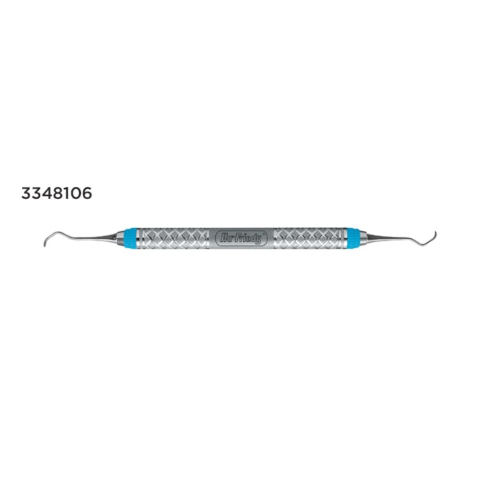Hu-Friedy Universal Curettes, Columbia 13/14, Double-End, #6 Satin Steel Handle, SC13/146