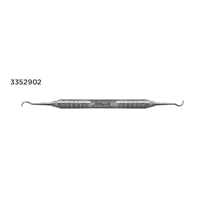 Hu-Friedy Carver Wiland Double-Ended #8 with #6 Satin Steel Handle, 1/Pk, CVWI86