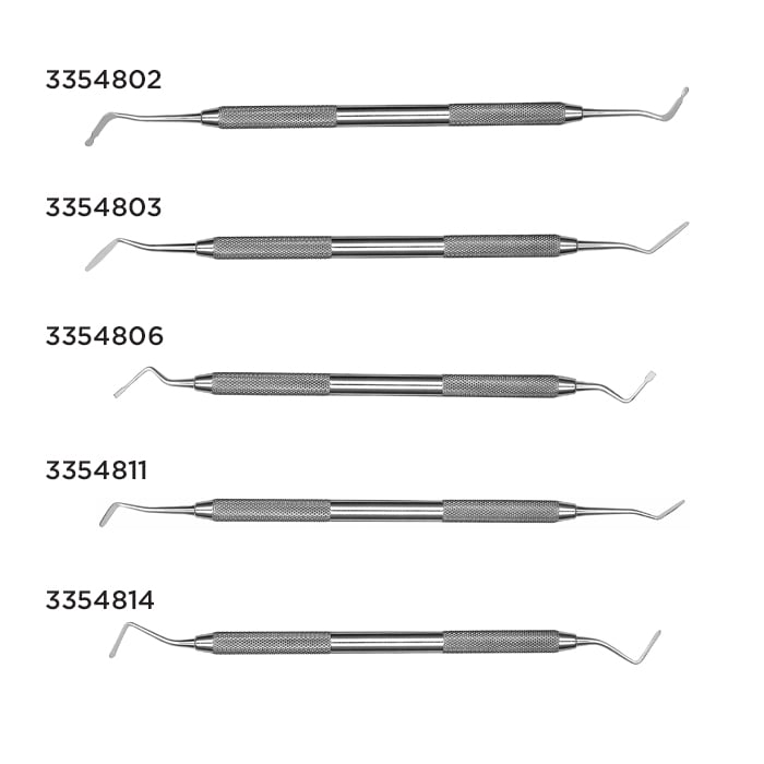 Hu-Friedy Gingival Cord Packer, 1 Yardley Non-Serrated, Double End, #41 Round Handle, GCPYD1