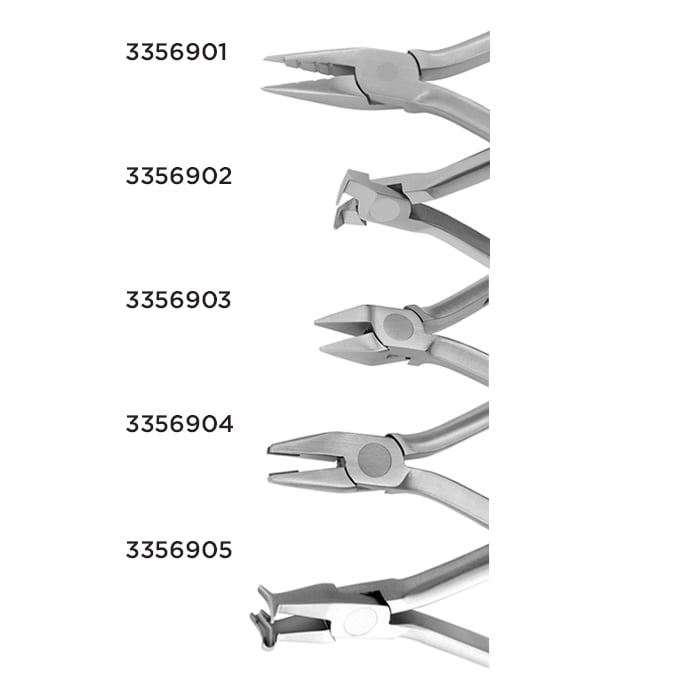 Hammerhead NiTi Tie-Back Pliers, Wire Forming, Stainless Steel, 678-327, Hu-Friedy