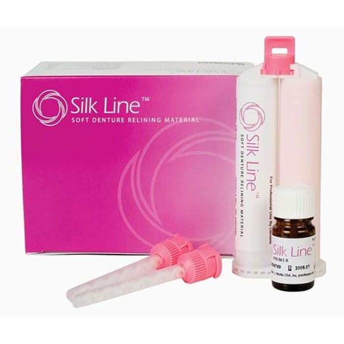J Morita Silk Line Soft Denture Reline Material, Refill Cartridge, 50 ml, 28-100200