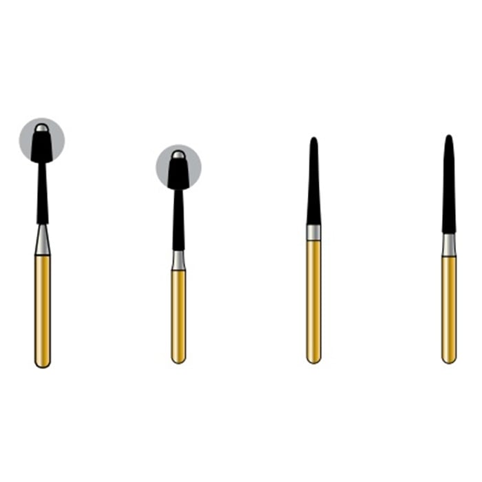 Alpen® Endo Access Burs, #199Z, Carbide, FG, 1.6 mm, 5/Box, R40199Z