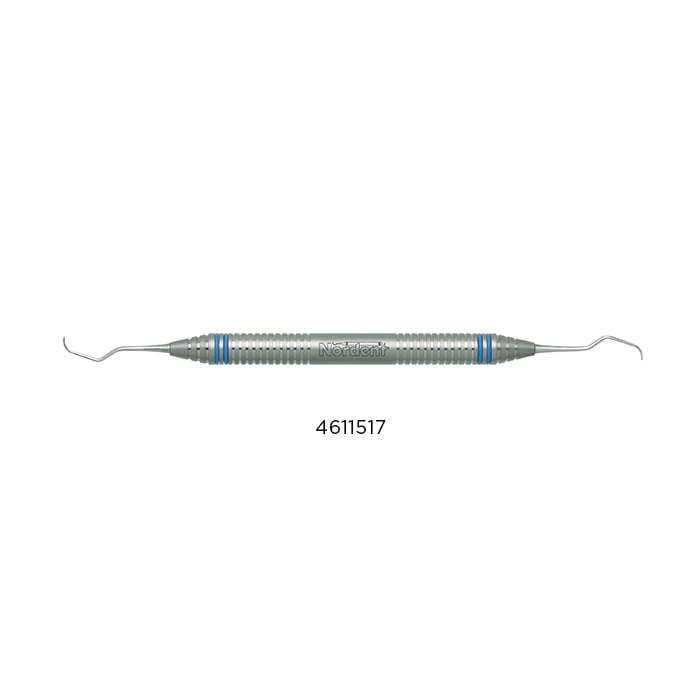 Nordent Classic Gracey Curette #5-6, Double-Ended, Mini Blade / Long Reach, DuraLite Round Handle, RESCGR5-6ML