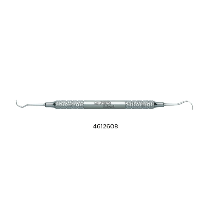 Relyant Anterior Sickle Scaler, Double-Ended, Towner #U15-109, #6 Handle, Stainless Steel, VSCU15-109