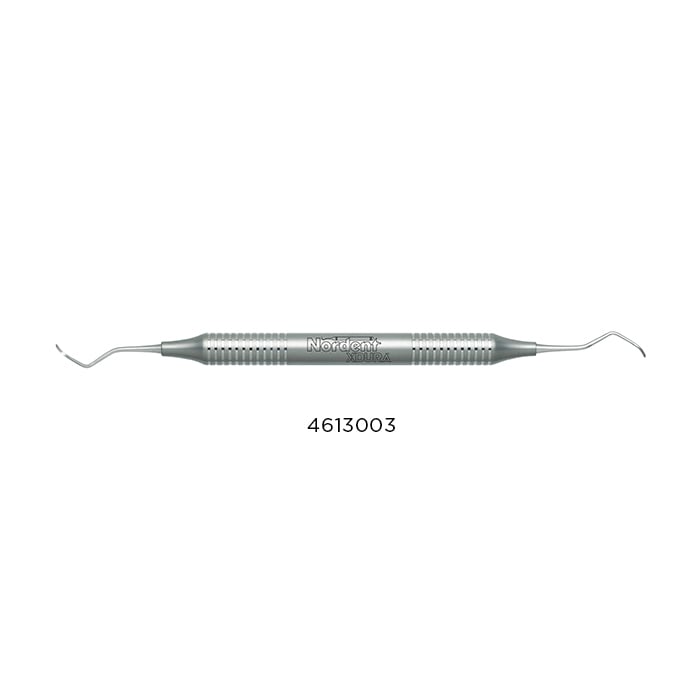 Nordent XDURA Universal Curette, Barnhart #5-6 Rigid, DuraLite Round, Double-Ended
