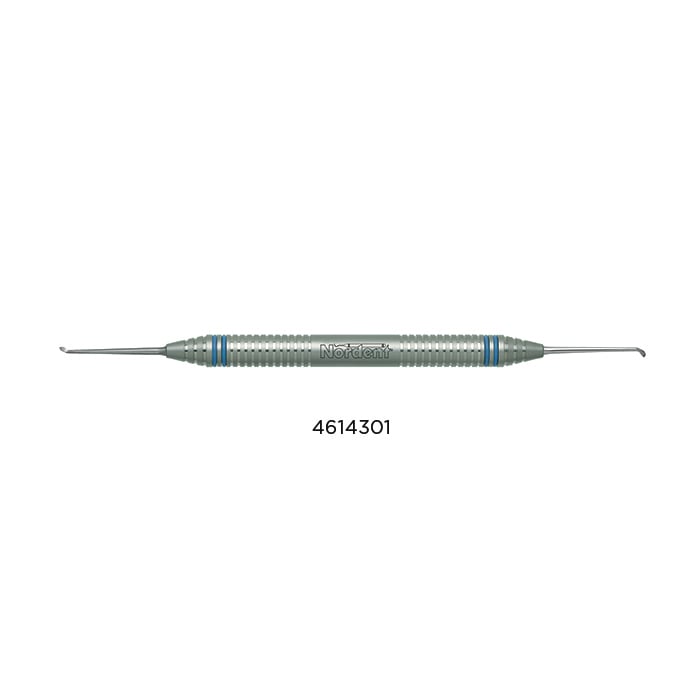 Nordent Half Hollenback 3S Carver, Double-Ended, DuraLite Round Handle, RECAH3-1/2