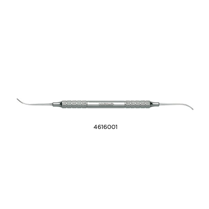 Nordent P.K. Thomas #4 Lab Carver, Double-Ended, Medium Round Handle, RCLPKT4