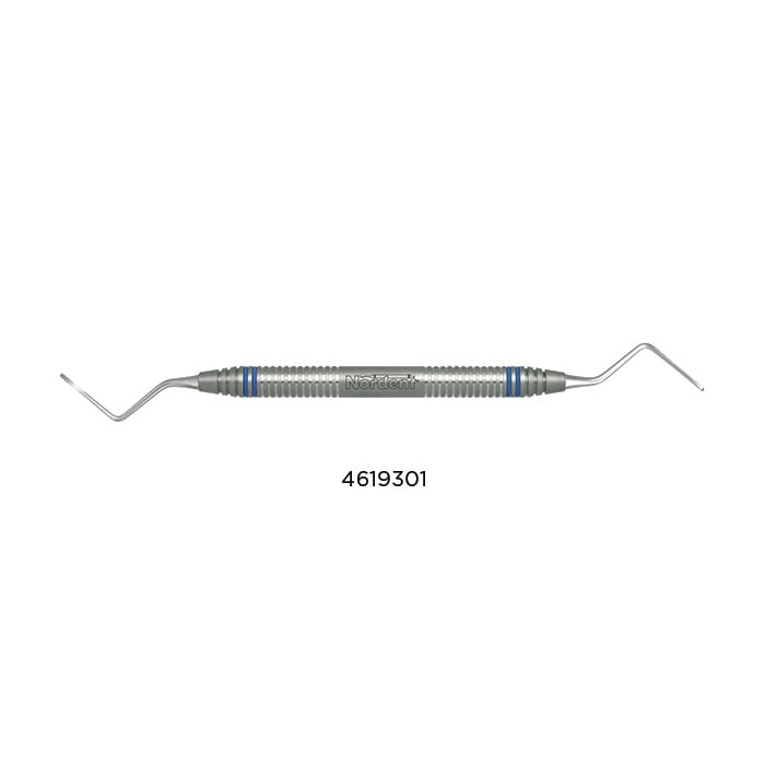 Nordent Root Tip Pick, Double-Ended, Davis #11 Rounded Tip, Medium Round Handle, RER11