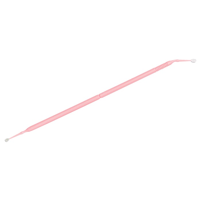 Benda® Microtwin Applicator Brushes, Regular, Pink, 100/Pk