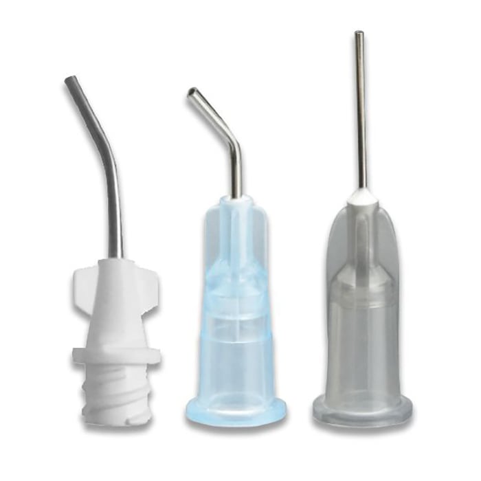Centrix NoMIX Luer-Lock Syringe Tips, 16ga, White, 30/Pack, 640002
