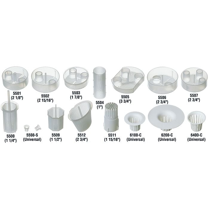 Dispos-A-Trap Disposable Vacuum Trap, Model #6400-C, 1 5/8" Diameter, A-dec Cascade/Performer, 144/Box