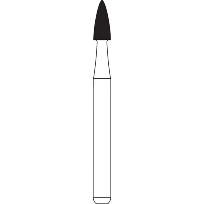 NTI® FG Diamonds - Fine - #801-025 (2.5mm)