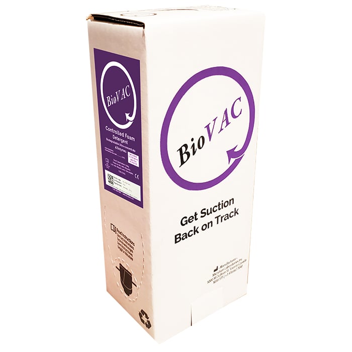 BioVAC Evacuation System Cleaner, 5L Bottle