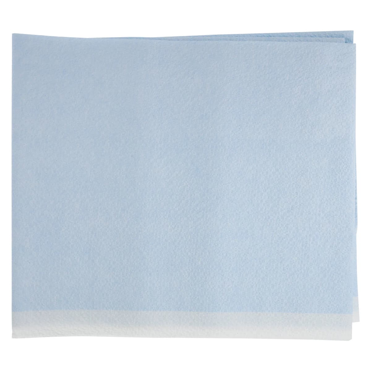 Tidi Ultimate Patient Drape Sheet, Tissue/Poly/Tissue, 3-Ply, Blue, 40" x 48", 50/Case, 919374 - Tidi Drape Sheet, 40" X 48 50/Cs, 919374 - Image 1