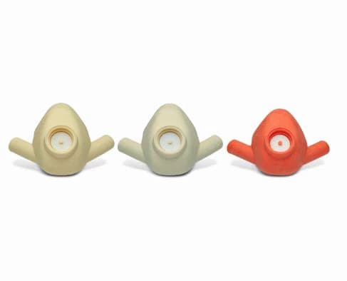 Accutron Personal Inhaler Plus+ Nasal Hoods, Medium, Variety Pack 2 (Pina Colada, French Vanilla, Outlaw Orange), Single-Use, Latex-Free, 24/Pk, 33016-2 - Personal Inhaler Plus Nasal Hoods, Medium, Variety Pack 2, Pina Colada, Vanilla, & Orange, 24/Pk, 33016-2 - Image 1