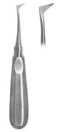 A. Titan Cryer Elevator #27, Left, Medium, Single End, German Stainless Steel, 1/Pk - Cryer Elevator, # 27, Left, Medium, 1/Pk, 27 - Image 1