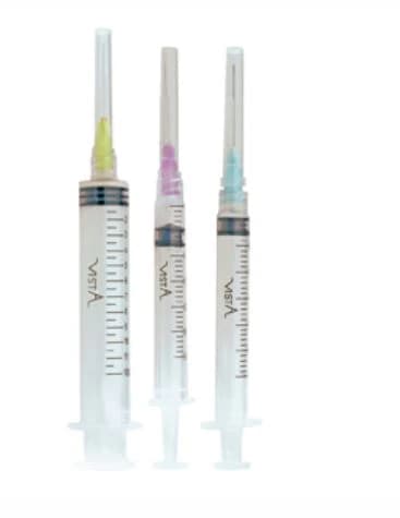 Appli-Vac Pre-Tipped Irrigating Syringes, 3 cc, 30 Ga, Purple, Luer Lock, 100/Box, 316139 - 3 cc Syringe, 30 Ga., 100/Box, 316139 - Image 1