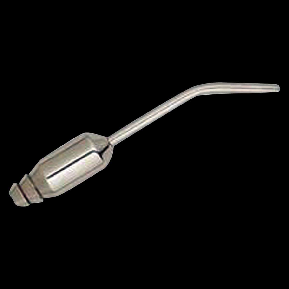 Vista Apex Endo Aspirator, 1.7mm Opening, Series E04, Stainless Steel, 2.75" Length, Fits HVE Cutoff Valve, #804007 - Endo Aspirator 1.7mm(Eo4) - Image 1